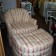Channelback Chair and Ottoman