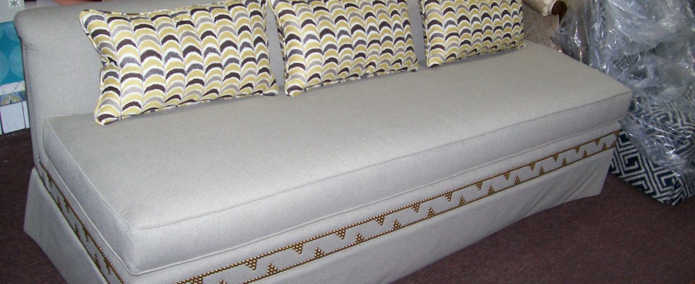 Sofa with Nailhead Design